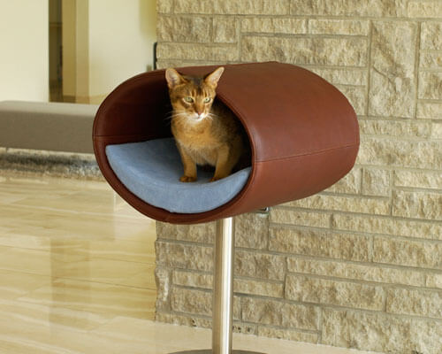 Katzenbett-Rondo_Stand-premium-design-hochwertig-pet-interiors